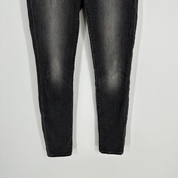 Lucky Brand Jeans Mid Rise Ava Skinny Black Wash Womens Denim 4 / 27 - Picture 7 of 10